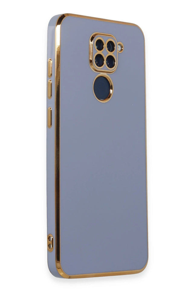 Xiaomi Redmi Note 9 Volet Silikon Kılıf - Mavi 2
