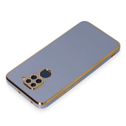 Xiaomi Redmi Note 9 Volet Silikon Kılıf - Mavi 3