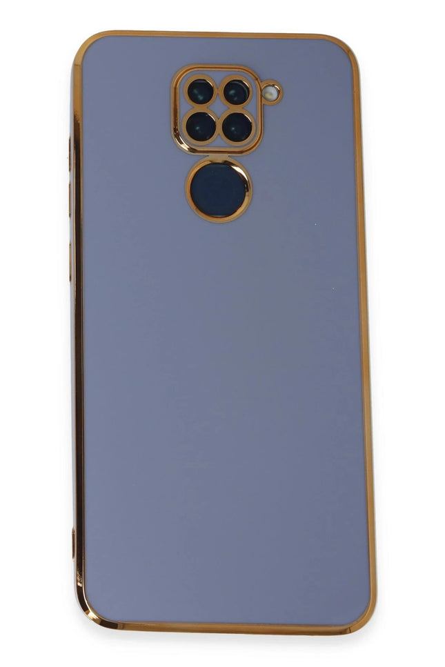 Xiaomi Redmi Note 9 Volet Silikon Kılıf - Mavi