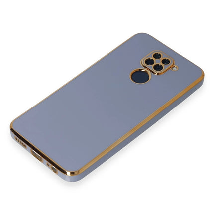 Xiaomi Redmi Note 9 Volet Silikon Kılıf - Mavi 4