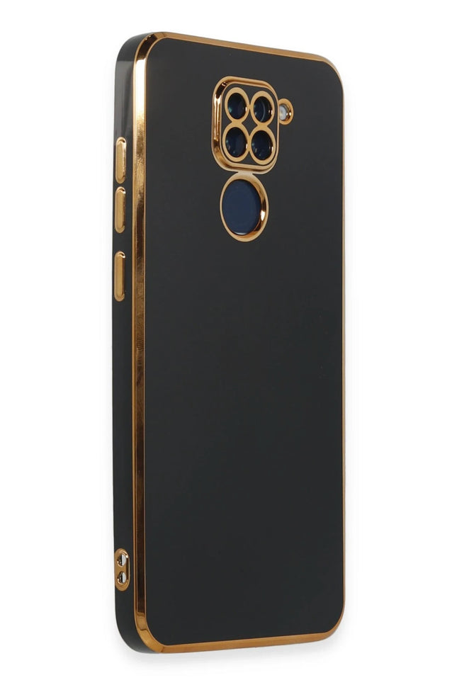 Xiaomi Redmi Note 9 Volet Silikon Kılıf - Siyah 2
