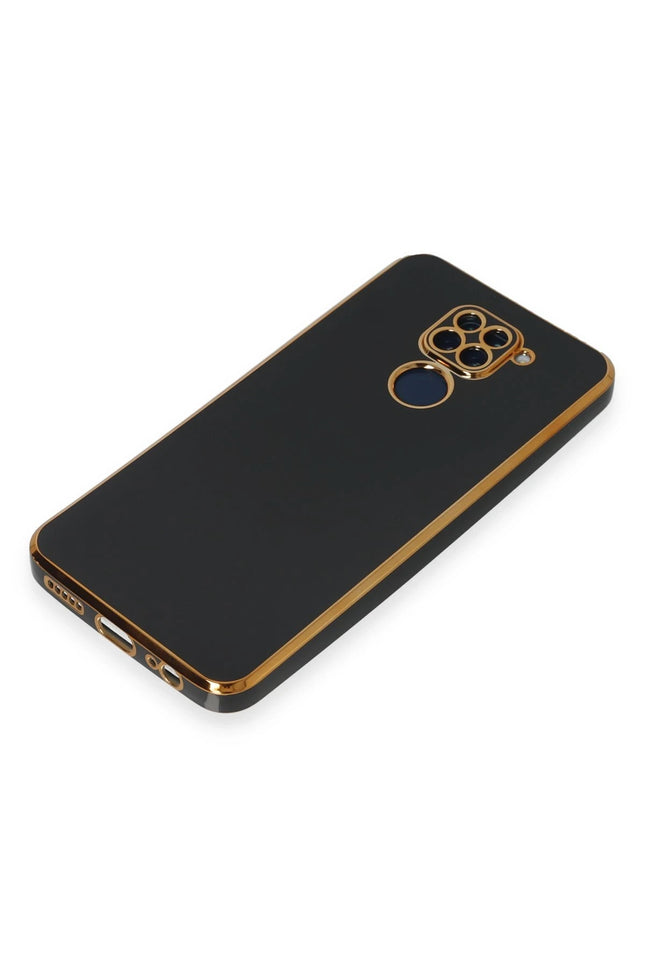 Xiaomi Redmi Note 9 Volet Silikon Kılıf - Siyah 4