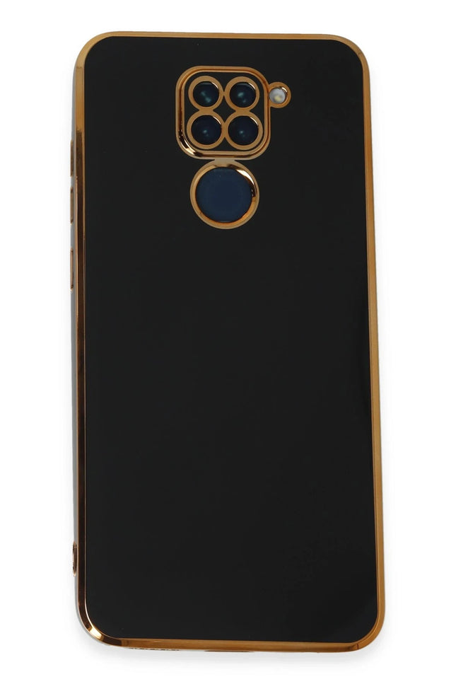 Xiaomi Redmi Note 9 Volet Silikon Kılıf - Siyah