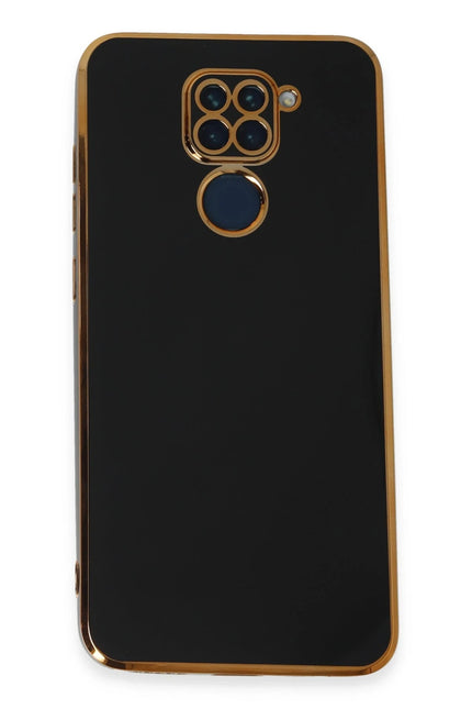 Xiaomi Redmi Note 9 Volet Silikon Kılıf - Siyah