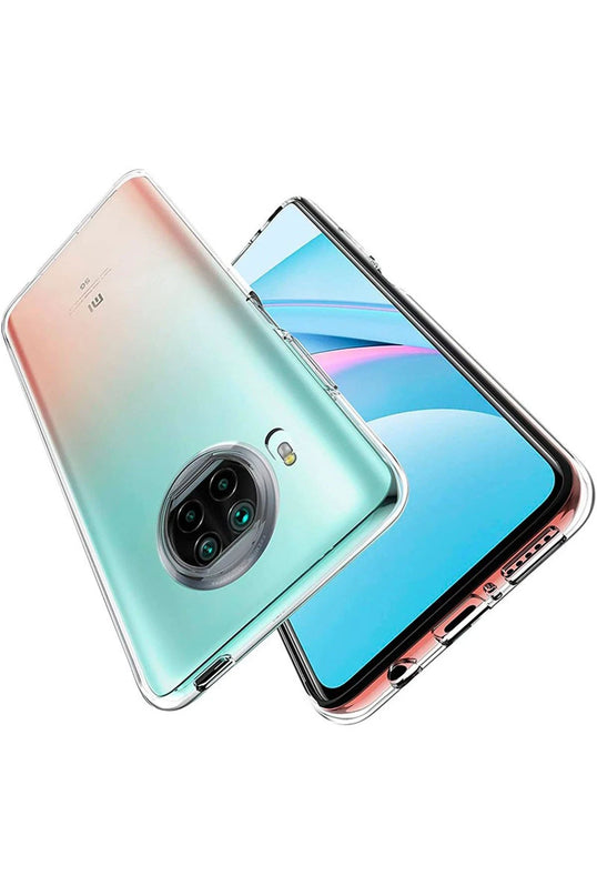 Xiaomi Redmi Note 9 Pro 5G Lüx Şeffaf Silikon Kılıf 2