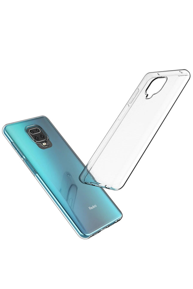 Xiaomi Redmi Note 9 Pro Lüx Şeffaf Silikon Kılıf 2