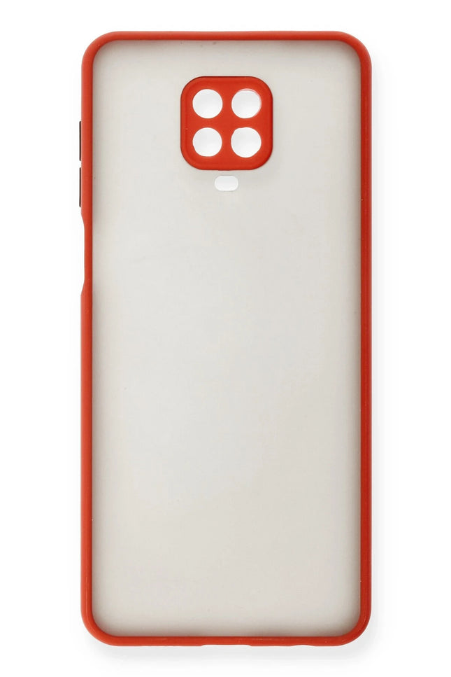 Xiaomi Redmi Note 9 Pro Montreal Silikon Kapak Kılıf - Kırmızı 2