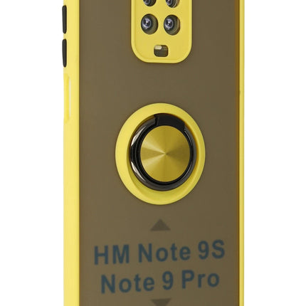 Xiaomi Redmi Note 9 Pro Montreal Yüzüklü Silikon Kapak Kılıf 2