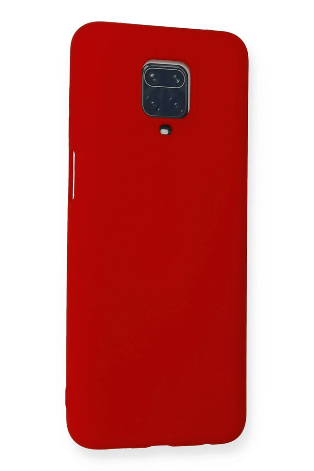 Xiaomi Redmi Note 9 Pro Nano içi Kadife Silikon Kılıf - Kırmızı 2