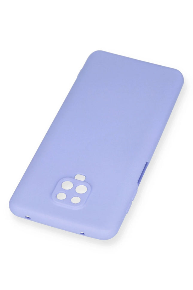 Xiaomi Redmi Note 9 Pro Nano içi Kadife Silikon Kılıf - Lila 3
