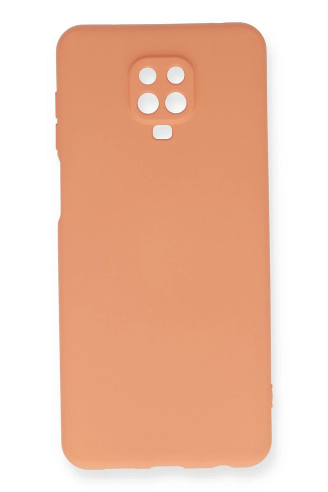 Xiaomi Redmi Note 9 Pro Nano içi Kadife Silikon Kılıf - Turuncu