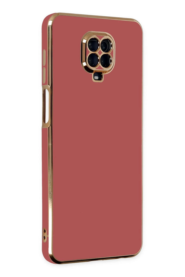 Xiaomi Redmi Note 9 Pro Volet Silikon Kılıf - Kırmızı
