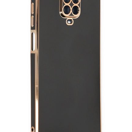 Xiaomi Redmi Note 9 Pro Volet Silikon Kılıf - Siyah