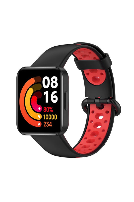 Xiaomi Redmi Watch 2 Spor Delikli Kordon - Siyah 3