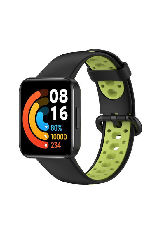 Xiaomi Redmi Watch 2 Spor Delikli Kordon - Siyah