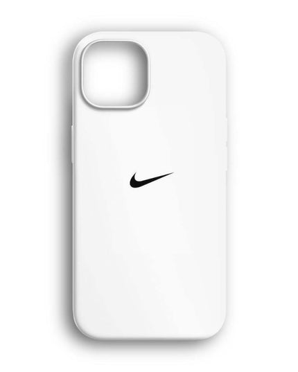 Nke Classic Amblem Simple Beyaz Telefon Kılıfı