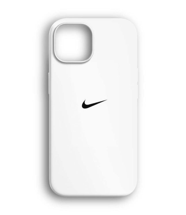 Nke Classic Amblem Simple Beyaz Telefon Kılıfı