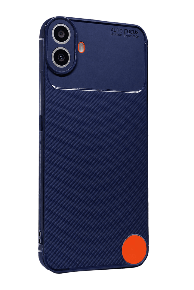 Nothing Phone Nothing CMF Phone 1 Auto Focus Karbon Kapak Kılıf - Lacivert 3