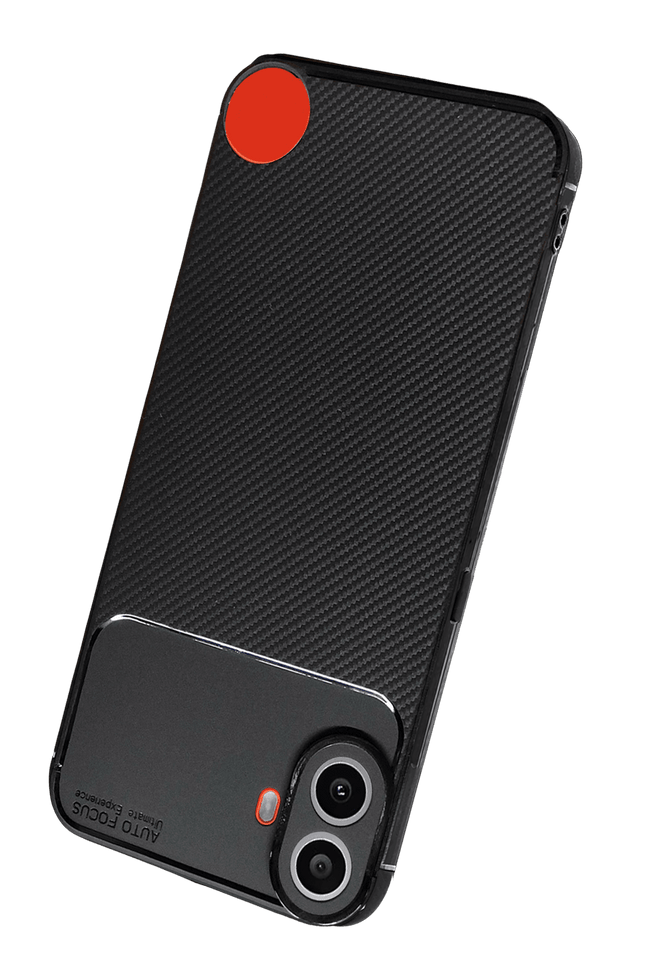 Nothing Phone Nothing CMF Phone 1 Auto Focus Karbon Kapak Kılıf - Siyah 3