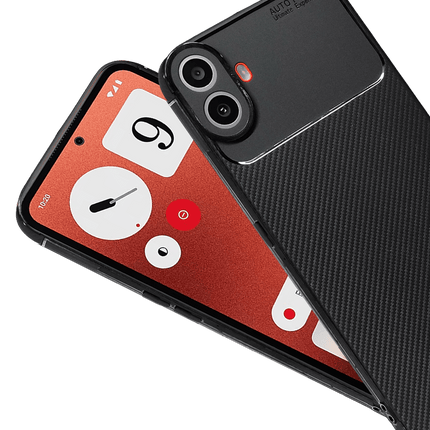 Nothing Phone Nothing CMF Phone 1 Auto Focus Karbon Kapak Kılıf - Siyah 4