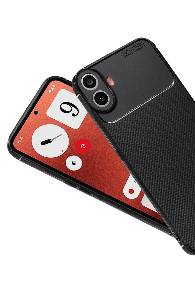 Nothing Phone Nothing CMF Phone 1 Auto Focus Karbon Kapak Kılıf - Siyah 4