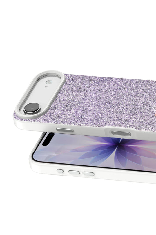 iPhone 17 Air Bright Simli Kapak Kılıf - Lila 2