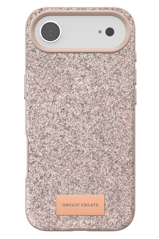 iPhone 17 Air Bright Simli Kapak Kılıf - Pembe 4