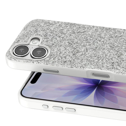 iPhone 17 Bright Simli Kapak Kılıf - Beyaz 2