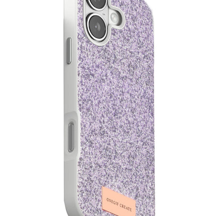 iPhone 17 Bright Simli Kapak Kılıf - Lila 3