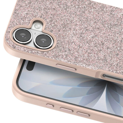 iPhone 17 Bright Simli Kapak Kılıf - Pembe 2