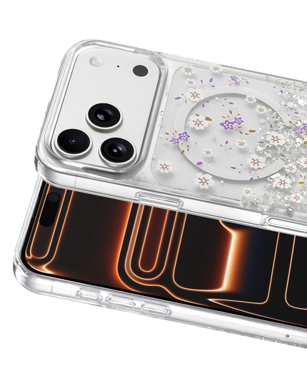 iPhone 17 Pro Max/18 Pro Max Misk Simli Magsafe Kapak Kılıf - Desen 2 2