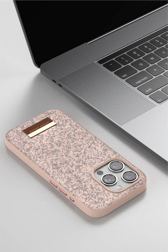 iPhone 14 Bright Simli Kapak Kılıf - Siyah 3