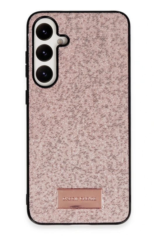 Samsung Galaxy A05S Bright Simli Kapak Kılıf - Pembe