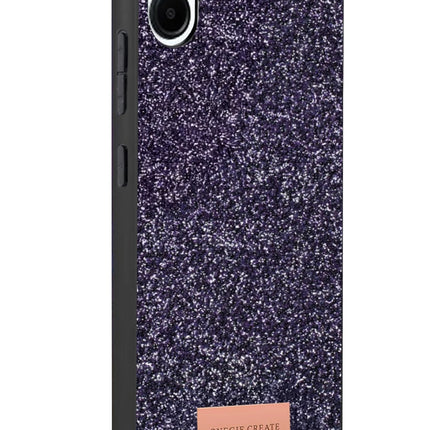 Samsung Galaxy A07 4G Bright Simli Kapak Kılıf - Derin Mor 3