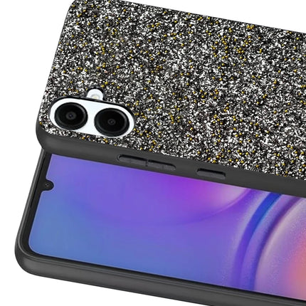Samsung Galaxy A07 4G Bright Simli Kapak Kılıf - Gold 2