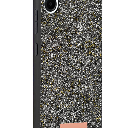 Samsung Galaxy A07 4G Bright Simli Kapak Kılıf - Gold 3