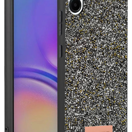 Samsung Galaxy A07 4G Bright Simli Kapak Kılıf - Gold