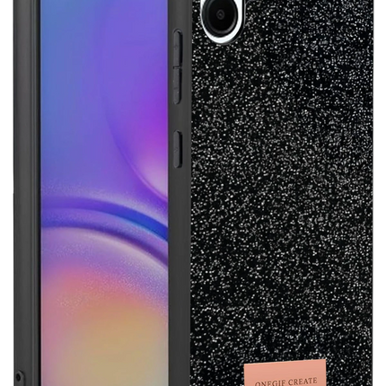 Samsung Galaxy A07 4G Bright Simli Kapak Kılıf - Siyah