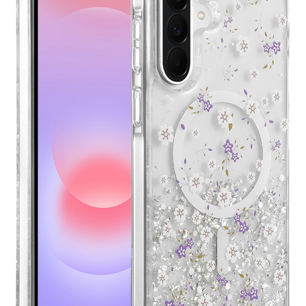 Samsung Galaxy A57 5G Misk Simli Magsafe Kapak Kılıf - Desen 2