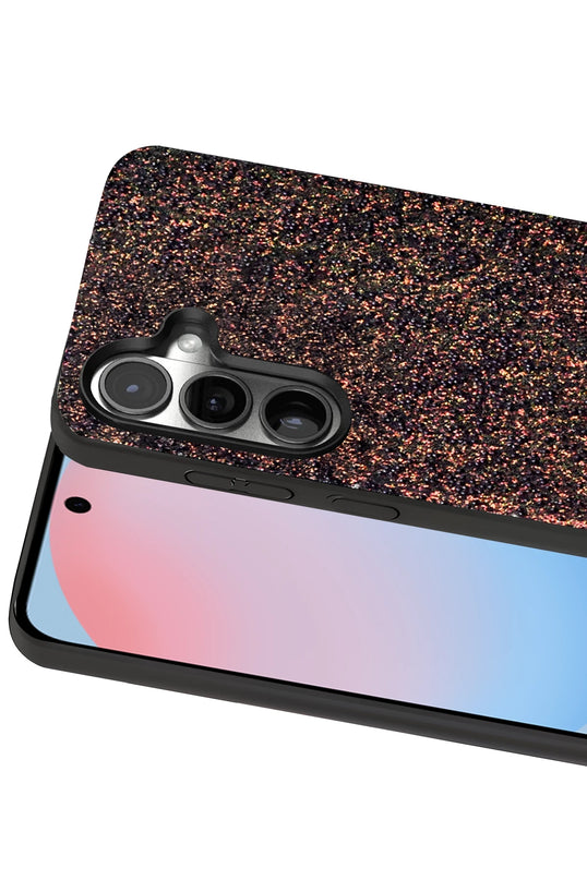 Samsung Galaxy S24 Bright Simli Kapak Kılıf - Derin Mor 2