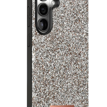 Samsung Galaxy S24 Bright Simli Kapak Kılıf - Gümüş 3