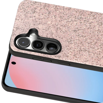 Samsung Galaxy S24 Bright Simli Kapak Kılıf - Pembe 2