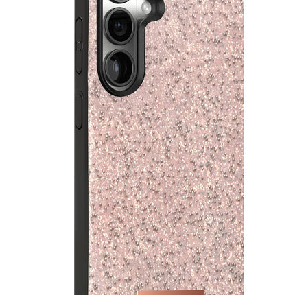 Samsung Galaxy S24 Bright Simli Kapak Kılıf - Pembe 3
