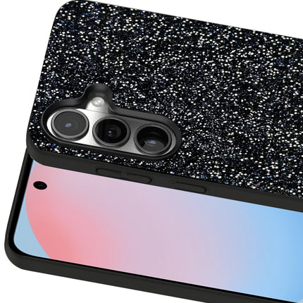 Samsung Galaxy S24 Plus Bright Simli Kapak Kılıf - Siyah 2