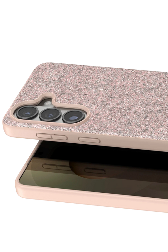 Samsung Galaxy S26 Plus Bright Simli Kapak Kılıf - Pembe 2