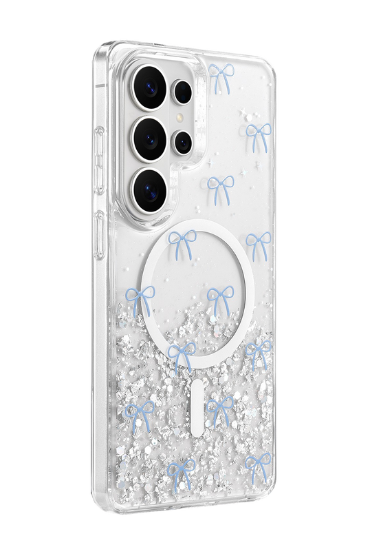 Samsung Galaxy S26 Ultra Misk Simli Magsafe Kapak Kılıf - Desen 3 2