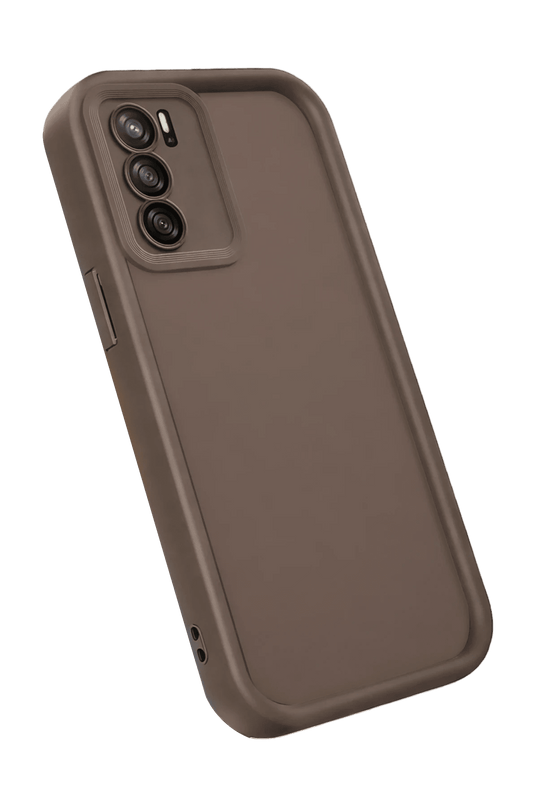 Oppo A16 Viera Silikon Kılıf - Kahverengi 3