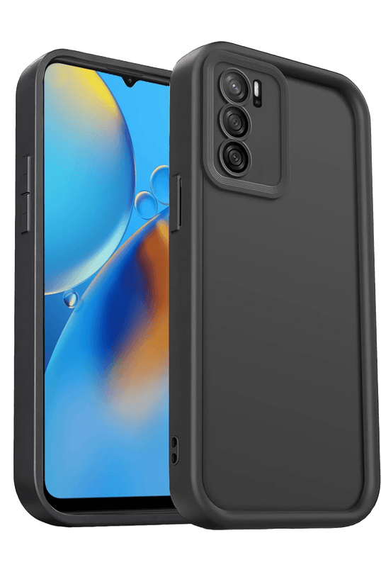 Oppo A16 Viera Silikon Kılıf - Siyah