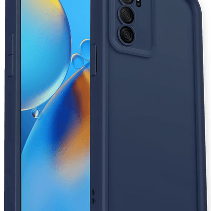 Oppo A16 Viera Silikon Kılıf - Lacivert