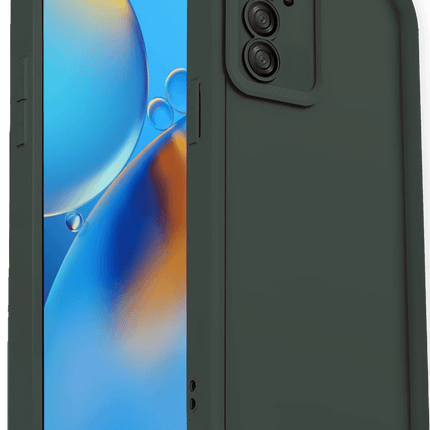 Oppo A16 Viera Silikon Kılıf - Koyu Yeşil